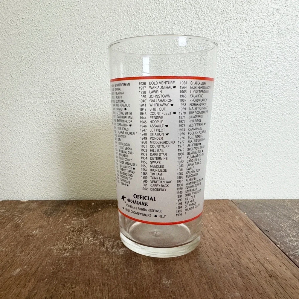 1996 Kentucky Derby Churchill Downs 122nd‎ Race Collectible Mint Julep Glass